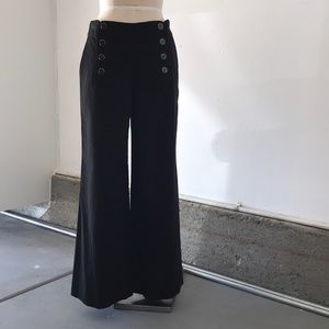Sailor style high waist pants